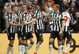 4 įvarčius pelnęs „Newcastle Utd“ sutriuškino „Tottenham“ futbolininkus