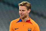 „Man Utd“ artėja prie susitarimo su „Barcelona“ dėl F.de Jongo