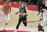 „Panathinaikos“ į mūšį Kaune leisis be M.Grigonio