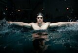 Vilijampolės gatvių užgrūdintas plaukikas svajoja įkvėpti neregius sportuoti