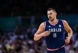 Serbai įsirašė dar vieną pergalę pasirengimo cikle