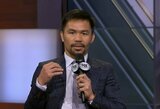 M.Pacquiao prašo TOK padaryti išimtį: Filipinų legenda nori kovoti Paryžiaus olimpiadoje