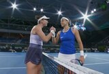 WTA 500 turnyre Australijoje favoritė krito prieš olimpinę čempionę