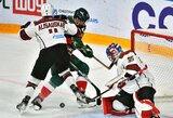 N.Ališauskas KHL rungtynėse negailėjo jėgų gynyboje, M.Kaleinikovas pasižymėjo Ukrainoje