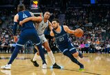 „Grizzlies“ paskutinėmis mačo sekundėmis palaužė „Spurs“ 