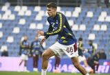 Gineitis žaidė startinėje „Torino“ sudėtyje, Lysionok liko ant „Genoa“ suolo net ir atsiradus palankioms aplinkybėms