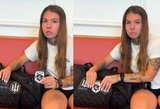 Skandalas Paryžiuje: Olijnykova turėjo nusiimti Kalinausko pulko ženklą, sureagavo ir Cichanouskaja