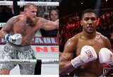 185 mln. JAV dolerių dalybos? Aiškėja Jake‘o Paulo ir Anthony Joshua kovos taisyklės bei data