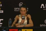 J.Jedrzejczyk apie galimą savo sugrįžimą: „Norėčiau kautis dėl kiečiausios močkrušės diržo“