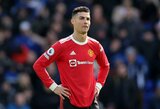 Sūnaus netektį išgyvenantis C.Ronaldo praleis rungtynes su „Liverpool“