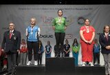 R.Laurinavičiūtė – Europos jaunių štangos spaudimo čempionė