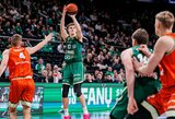 Dominavęs „Žalgiris“ namuose sutriuškino „Gargždų“ komandą