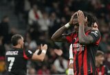 „AC Milan“ nesugebėjo įveikti „Serie A“ lygos autsaiderių  