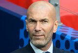 Norą sugrįžti į futbolą patvirtinęs Zinedinas Zidanas pasakė kur planuoja tęsti karjerą
