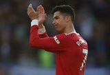 Prie „Man Utd“ prisijungęs C.Ronaldo pasidalijo nuotrauka iš treniruotės 