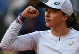 „Roland Garros“: Q.Zheng iššūkį atlaikiusi I.Swiatek laimėjo 32-ą mačą iš eilės