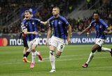 „AC Milan“ nugalėjęs „Inter“ prieš atsakomąsias Čempionų lygos pusfinalio rungtynes įgijo 2 įvarčių pranašumą