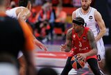 Be būrio žaidėjų rungtyniavęs „Olympiacos“ neišvengė traumų, o mačas buvo nutrauktas
