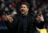 D.Simeone po skaudaus pralaimėjimo: „Bandau išsaugoti optimizmą“