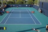 Nemalonus incidentas ATP 1000 turnyre: nualpęs tenisininkas ilgai laukė pagalbos