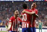2 įvarčių deficitą panaikinęs „Atletico" namuose įveikė „Cadiz"