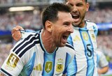 Apstulbęs Ibrahimovičius: „Pele, Maradona, Cruyffas ar bet kas kitas – Messi yra aukštesniame lygyje už juos visus“