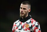 Po metų be futbolo D. de Gea derisi dėl sugrįžimo