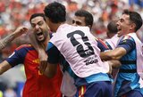 Ispanija išplėšė dramatišką pergalę prieš Belgiją: po keitimo pasirodęs saugas paskutinėmis minutėmis išvedė komandą į pusfinalį