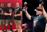 Žydrūnas Savickas triumfavo pasaulio galiūnų žaidynėse JAV