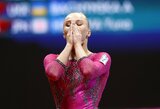 Rusai vėl įsiutę: po protesto pakėlus japonės įvertinimą A.Melnikova liko be pasaulio čempionato aukso 