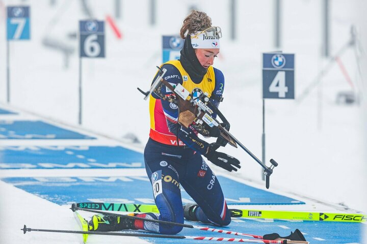 Daugkartinė pasaulio biatlono čempionė vos išvengė diskvalifikacijos: „Jie galvojo, kad aš gerai suprantu vokiškai“