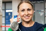 Olimpinė vicečempionė eil. L.Asadauskaitė-Zadneprovskienė bus apdovanota Krašto apsaugos sistemos medaliu