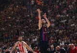 Be Š.Jasikevičiaus likusi „Barcelona“ palaužė „Crvena Zvezda“ klubą per pratęsimą