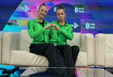 Pasaulio meninės gimnastikos taurės etape – lietuvių pasirodymai