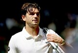 Federerio stilių nukopijavęs Fritzas sulaukė prieštaringų reakcijų ir įveikė prieš Gaubą kritusį serbą