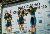 Baltijos plento dviračių čempionai – Akvilė Gedraitytė ir estas Rometas Pajuras