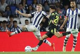 Rungtynių pabaigoje 3 įvarčius pelnęs „Atletico“ sutriuškino „Real Sociedad“