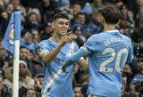 Dviejų įvarčių pranašumą išbarsčiusi „Manchester City“ per pridėtą laiką išplėšė tris taškus