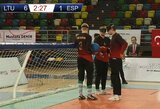 Lietuvos golbolo rinktinė Europos čempionato starte sutriuškino Ispaniją