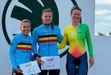 Dviračių treko varžybose Čekijoje – Olivijos Baleišytės bronza