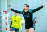 Favoritės pergalingai pradėjo Lietuvos moterų rankinio lygos pusfinalio seriją