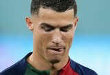 Ganos treneris sarkatiškai pasveikino C.Ronaldo: „Sveikinu su teisėjų dovana“