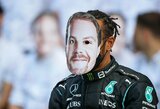 V.Bottas: „Hamiltonas paskutinę minutę prieš kvalifikaciją kopijuodavo mano nustatymus“