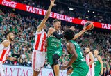 Ketvirtajame kėlinyje užsikūręs „Žalgiris“ palaužė „Crvena Zvezda“ klubą