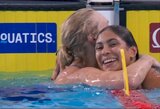 Meilutytę po auksinio finalo apkabinusi vokietė šios rungties gali niekada nebeplaukti