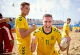 Kapitonas įvertino paplūdimio futbolo rinktinės testus Danijoje: „Tokių rungtynių labai reikėjo“