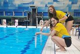 Lietuvės atidarė Europos jaunių dailiojo plaukimo čempionatą