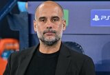 P.Guardiola ir toliau gina „Man City“: „Visada jais pasitikėjau ir toliau tikėsiu“