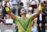 „Grunto karaliaus“ era tęsiasi: nuo N.Djokovičiaus ir R.Federerio dar labiau atitrūkęs R.Nadalis – vyriausias visų laikų „Roland Garros“ čempionas