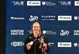 Sidabrą atsiėmusi Rūta Meilutytė: „Profesionalus sportas nebūtų sportas, jeigu jame nebūtų vietų“